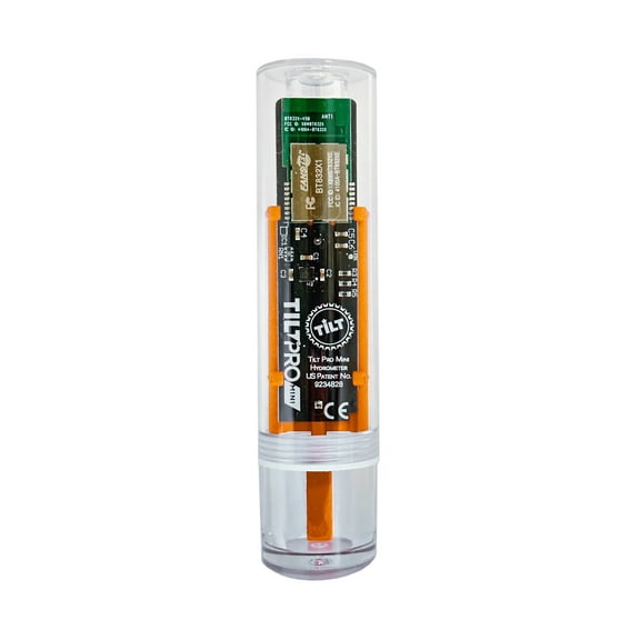 Tilt Pro Mini Wireless Hydrometer & Thermometer For Smartphone or Tablet-Orange