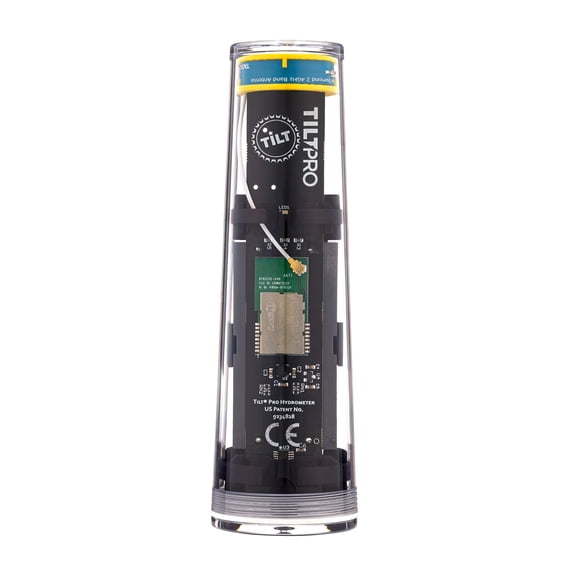 Tilt Pro Wireless Hydrometer and Thermometer - Yellow