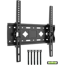 Tilt TV Wall Mount for Most 26-65 Inch TVs, Universal Low Profile TV Mount VESA Up to 400 x 400mm with Loading Capacity 110lbs for LCD LED OLED 4K TVs (Tilt 26-65 Inch)