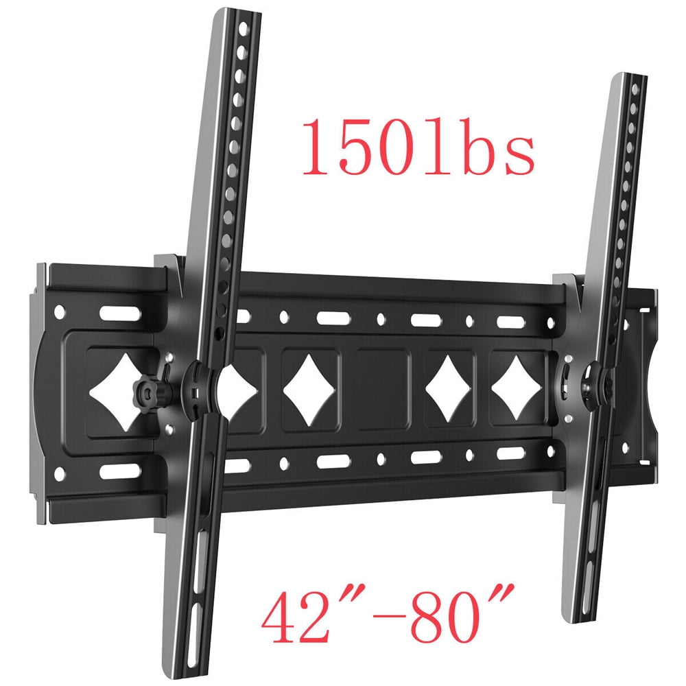 Tilt TV Wall Mount Universal Bracket for 42 43 47 50 52 55 60 65 70 75 80 Inch