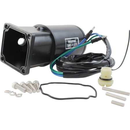 URQS Quality Solutions Tilt Trim Motor with Reservoir Compatible Replacement for Mercury/Mariner/Force Outboards 50HP 75HP