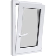 Tilt & Turn Casement Basement Window - Left Inswing, 32"W x 42"