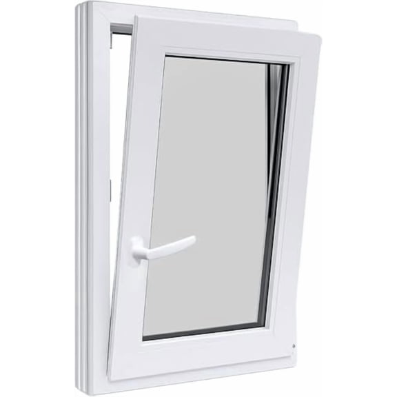 Tilt & Turn Casement Basement Window - Right Inswing, 36"W x 48"