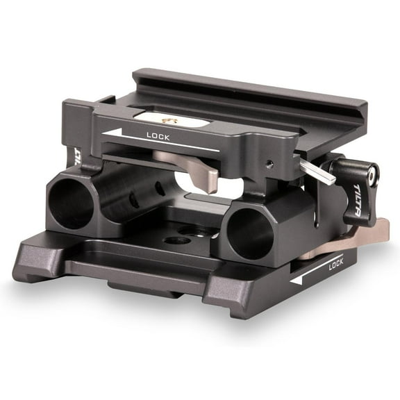 Tilta 15mm LWS Baseplate for BMPCC 4K/6K, Z-Cam, Canon R5/R6, Tilta Gray