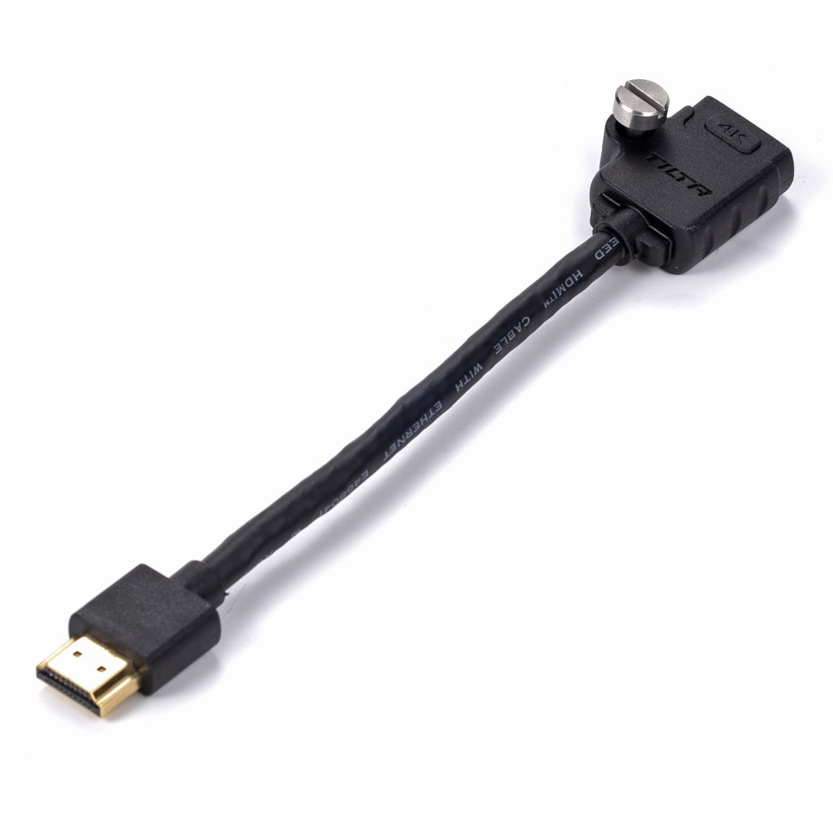 Tilta 6.6" HDMI Male to HDMI Female Cable, Black