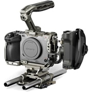 طقم Tilta Full Camera Cage Pro لهاتف Sony FX3 وFX30 V2، رمادي تيتانيوم