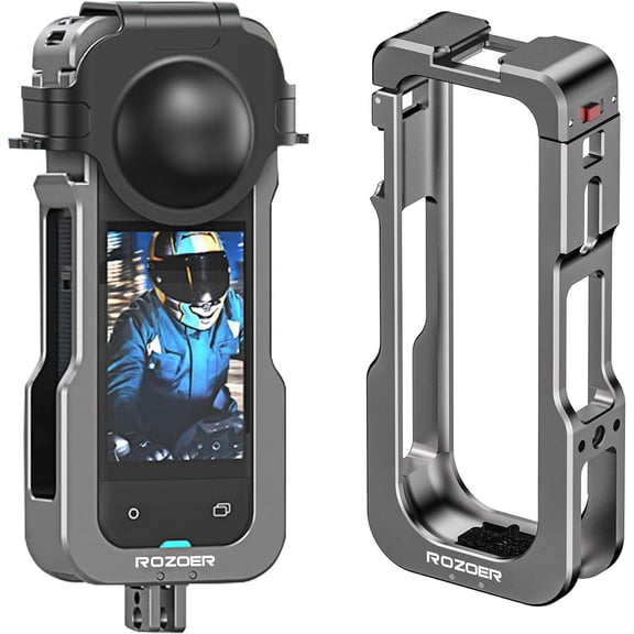 Tilta Full Camera Cage for Insta360 X5 Camera, Titanium Gray