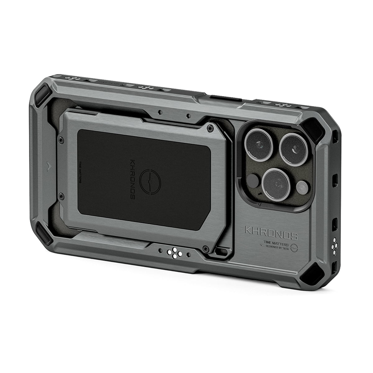 Tilta Khronos iPhone 15 Pro Max Case, Space Gray - Walmart.com