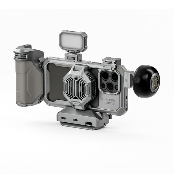 Tilta Khronos iPhone 15 Pro Max Ultimate Kit, Titanium White