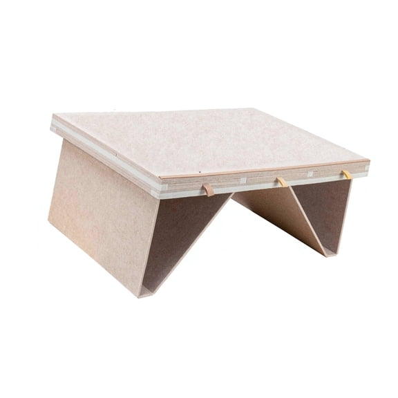 Tiltable Felt Activity Table For Comfort During Long Supplies