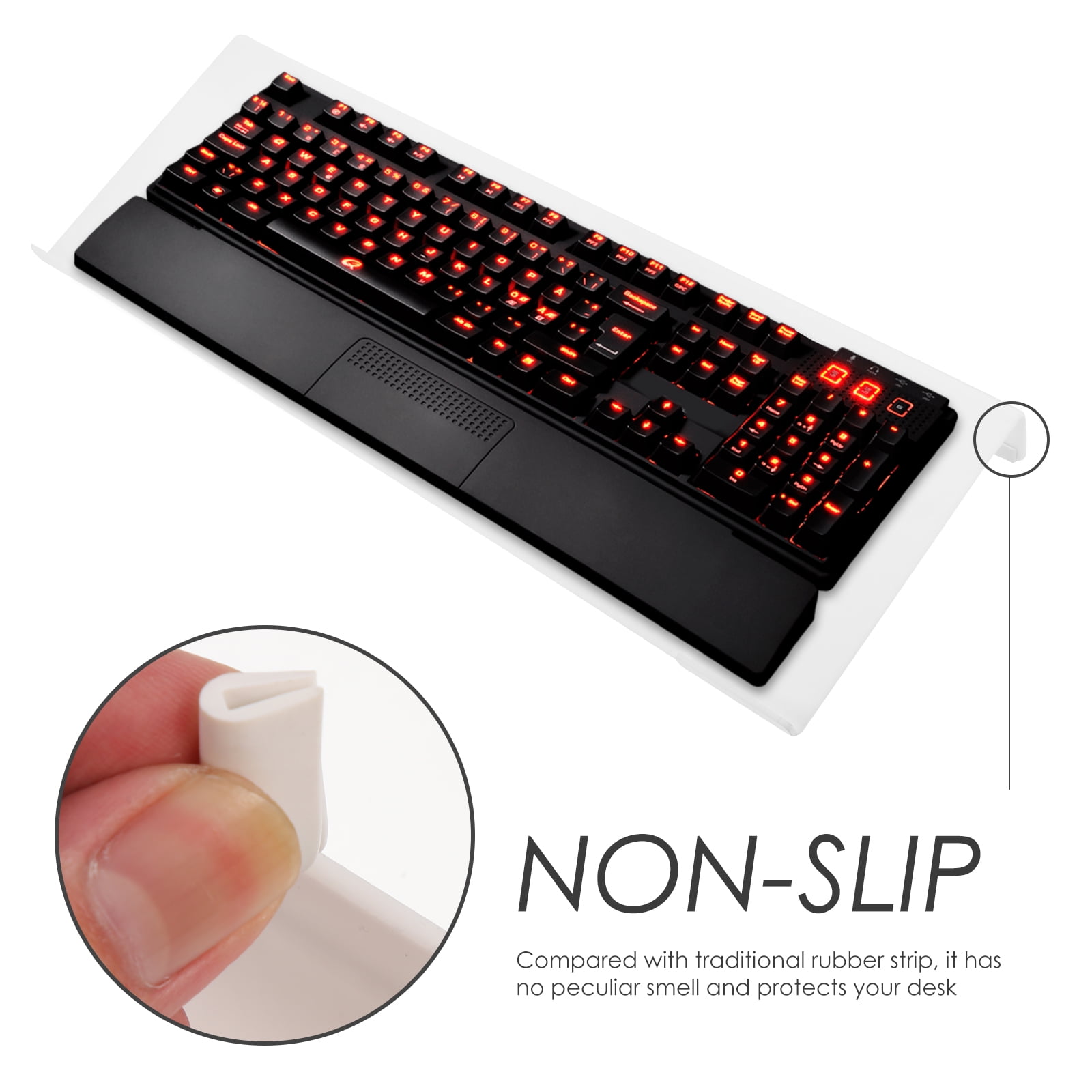 Tilted Keyboard Rack Tilted Computer Keyboard Holder Acrylic Tilted