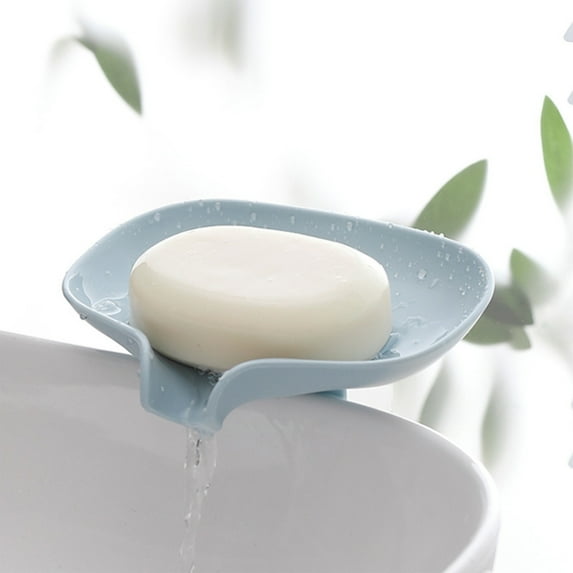 Tilted Soap Storage Rack for Easy Cleaning, Space-saving Soap Dish for Shower, Sink, and Bathroom Use