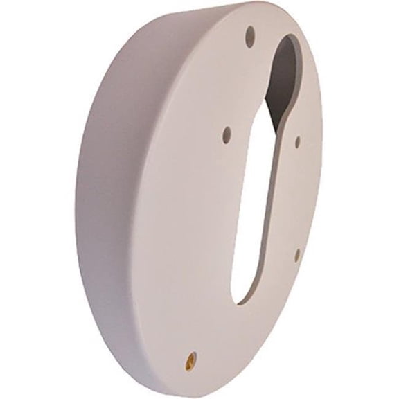 Tilted Wall Mount for Indoor Hemishperhic Cameras with IR LED