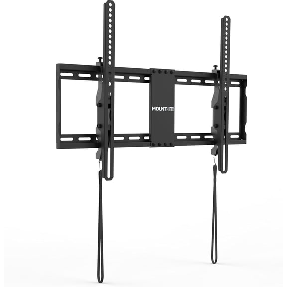 Tilting TV Wall Mount Bracket for 42-80 Inch TVs | Universal with Low Profile Design, Supports 110 lbs Quick Release Lock Fits 16" & 24" Studs Max VESA 600x400mm