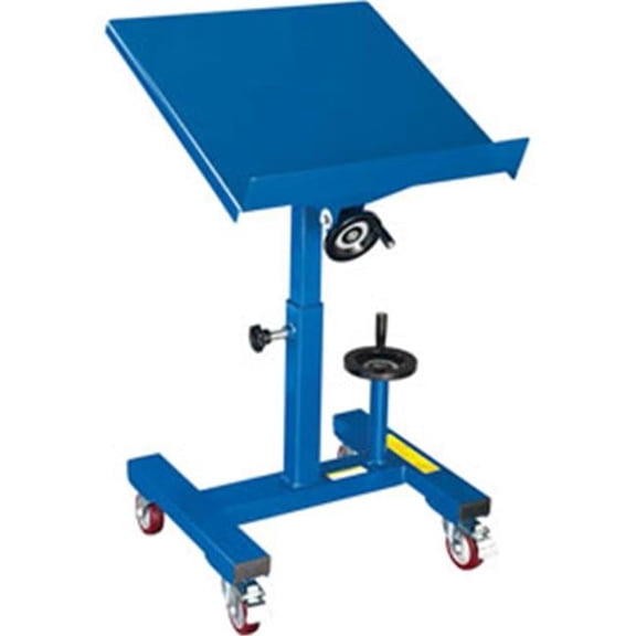 Tilting Work Table - Blue - 24 x 24 in. - 300 lbs Capacity - Ergonomic Design