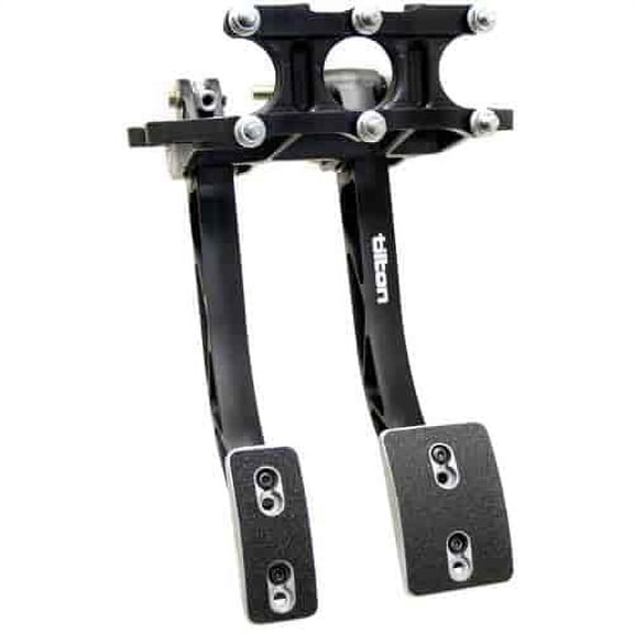 Tilton 72-608 2-Pedal Overhung Mount Assembly Clutch/Brake Configuration