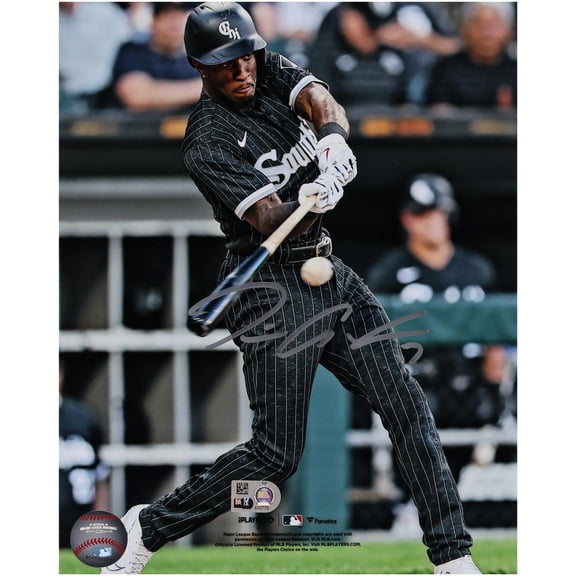 Tim Anderson Chicago White Sox Autographed 8" x 10" Black Jersey Photograph - Fanatics Authentic Certified
