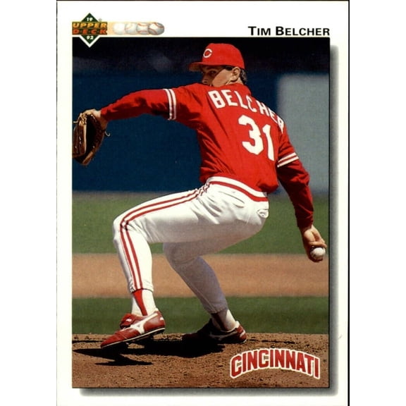 Tim Belcher 1992 Upper Deck MLB #761 Baseball Card Cincinnati Reds