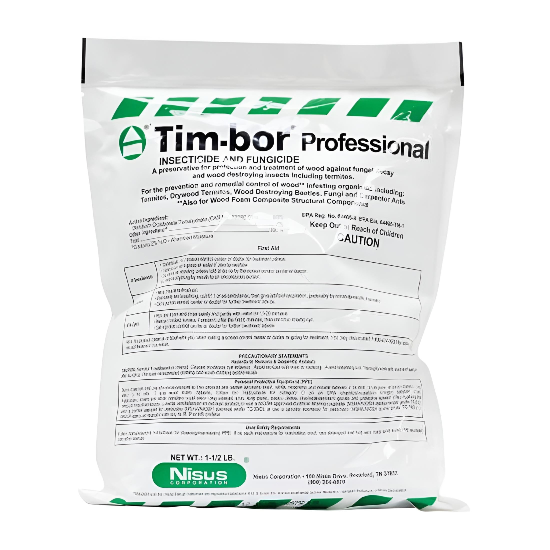 Tim-Bor Professional Insecticide, 1.5 lbs, Borate Powder for Termites ...