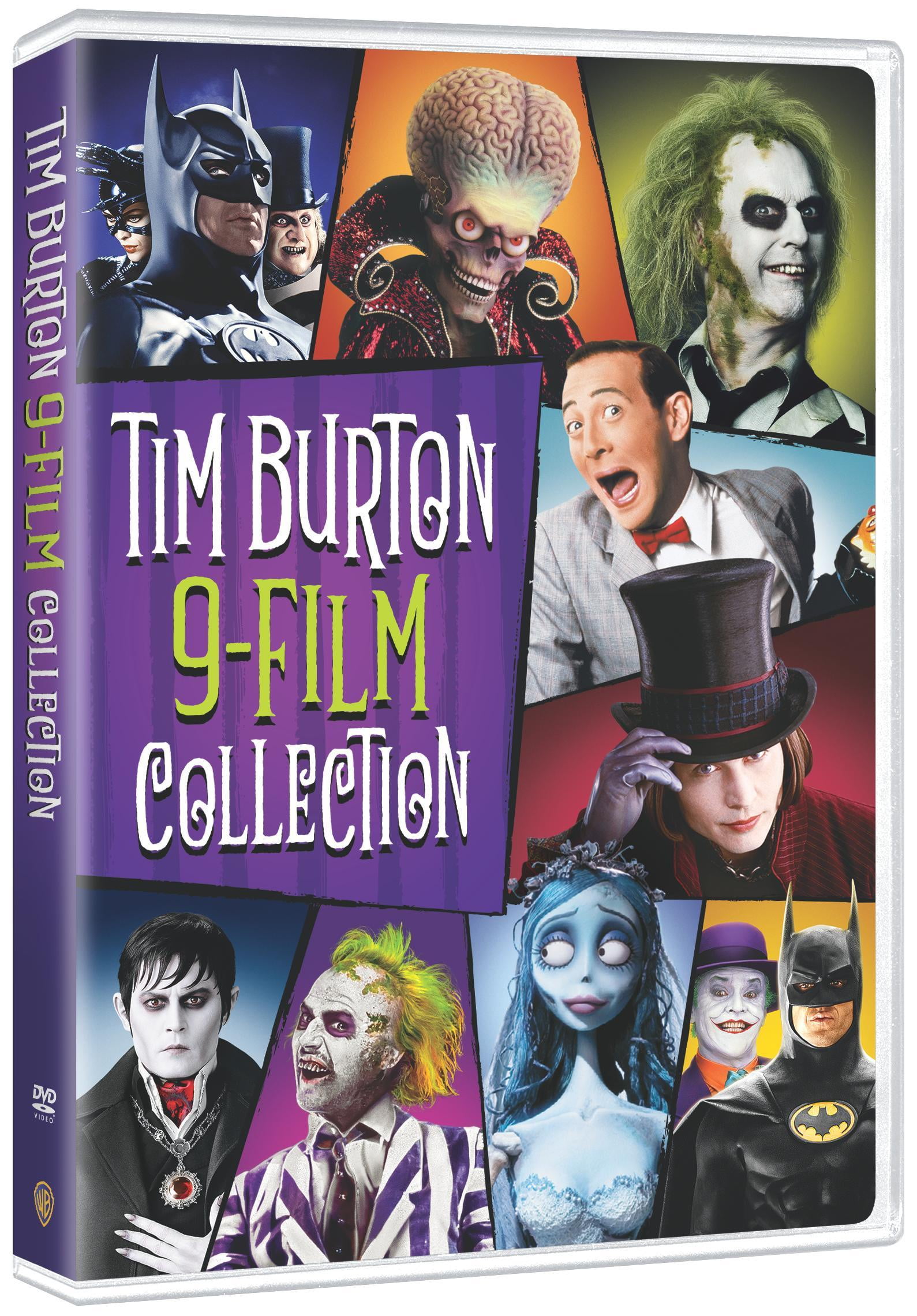 Tim Burton 9-Film Collection (DVD), Comedy, Warner Bros.