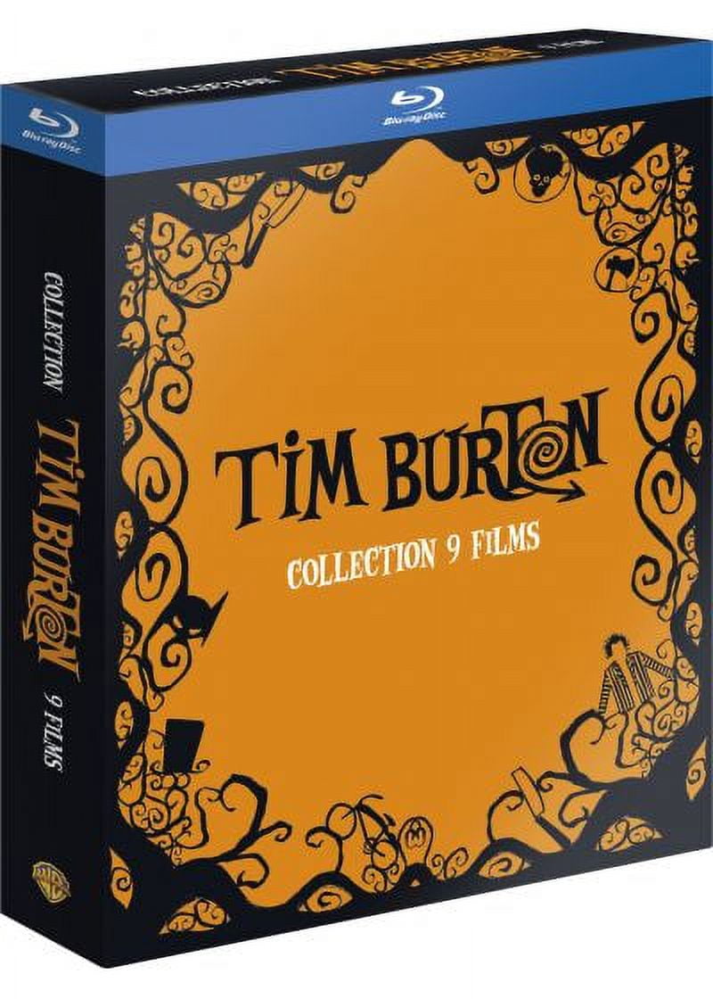 Tim Burton Collection - 9-Disc BoxSet ( Batman / Batman Returns / Beetlejuice / Mars Attacks! / Pee-wee's Big Adventure / Charlie and the Chocolate Factory / Swe [ Blu-Ray, Reg.A/B/C Import - France ]