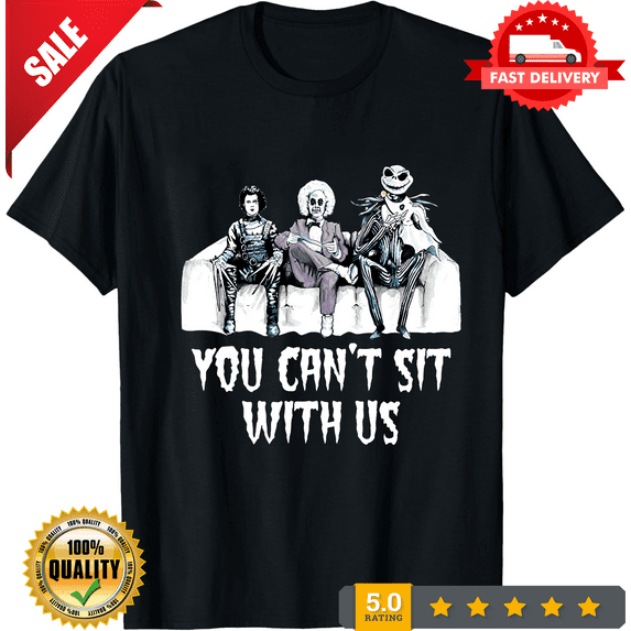 Tim Burton Heroes T-Shirt, Edward Scissorhands Beetlejuice and Jack Skellington Tee, Men's Women's All Up To 4XL, LIMITED EDITION-TH66888