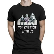 MENTAL HEALTH AMERICA Tim Burton Heroes T-Shirt, Edward Scissorhands Jack Skellington and Beetlejuice Tee, Men's Women's All