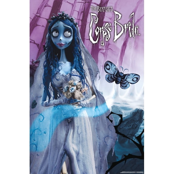 Tim Burton's Corpse Bride (2005) - Corpse Bride Wall Poster, 14.725" x 22.375"
