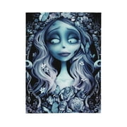 Tim Burton's Corpse Bride Blanket Thick Blanket Throws Christmas Gifts for Adults Kids, Soft Plush Sherpa Bed Blankets for Birthday Party Holiday Décor, 40"x30"