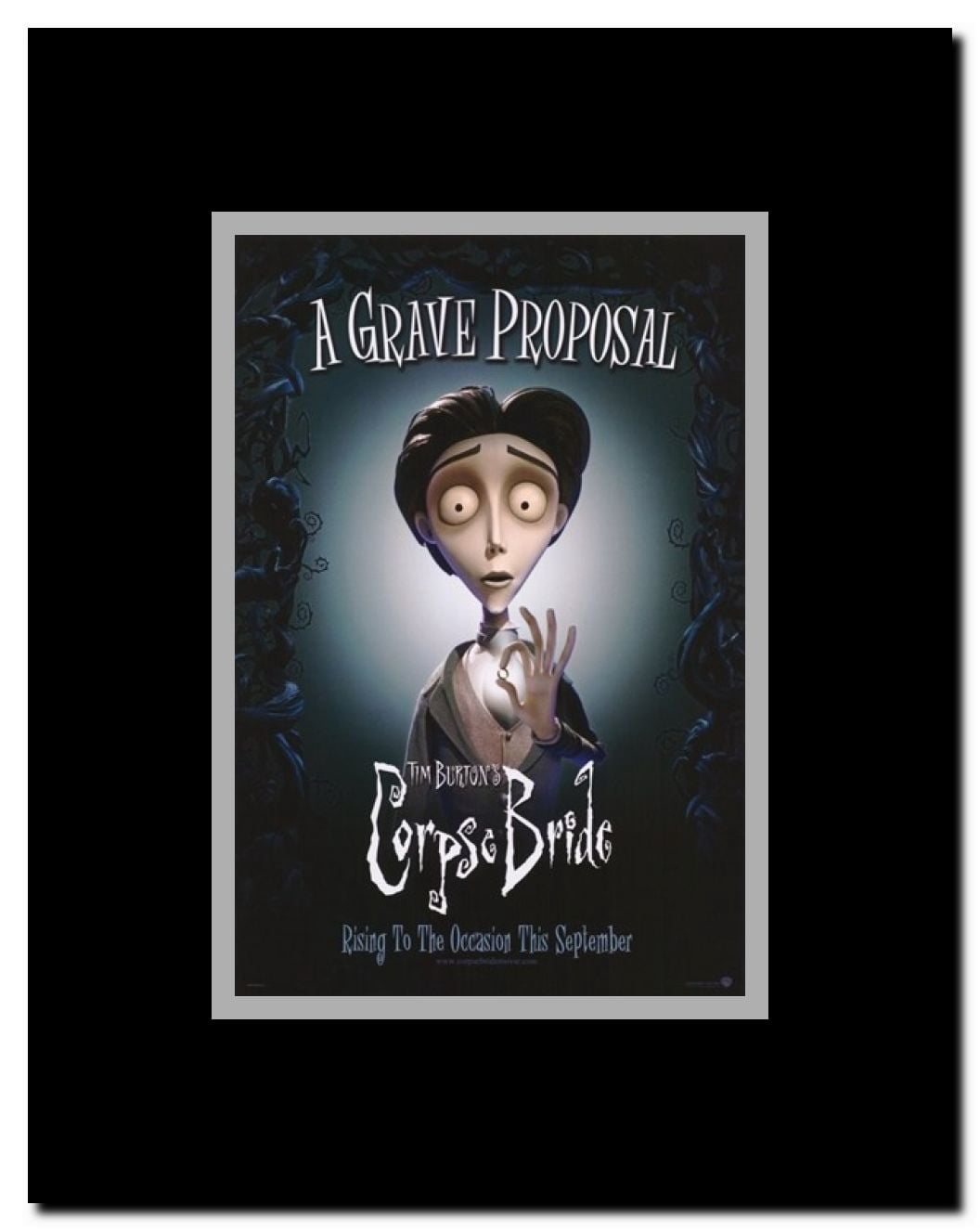 Tim Burton's Corpse Bride Framed Movie Poster