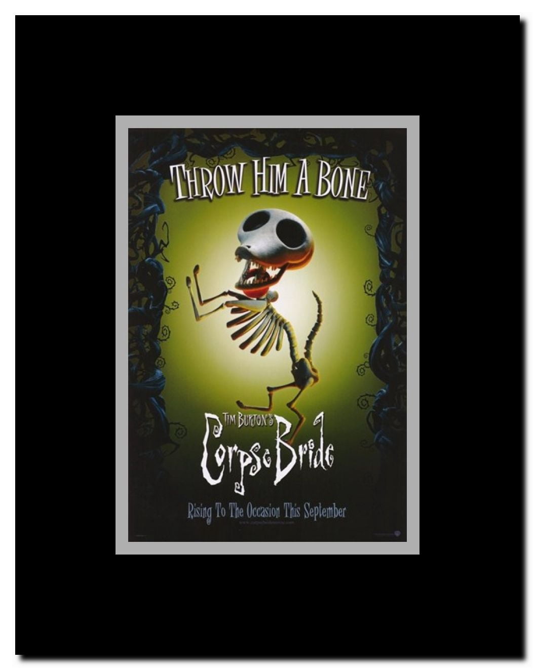 Tim Burton's Corpse Bride Framed Movie Poster