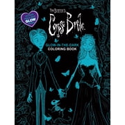 Tim Burtons Corpse Bride Glow-In-the-Dark Coloring Book, 76 pages Paperback