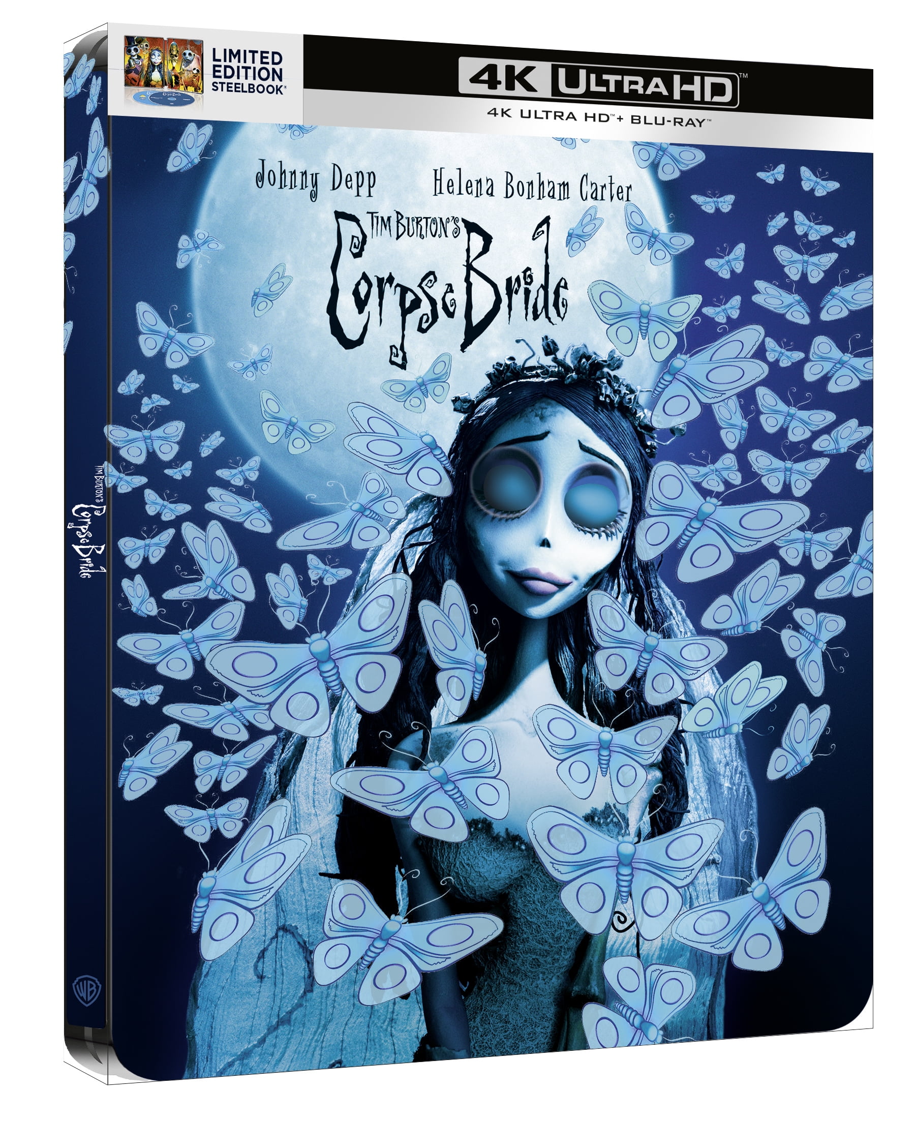 Tim Burton's Corpse Bride Limited Edition 4K UHD Steelbook (4K Ultra HD)