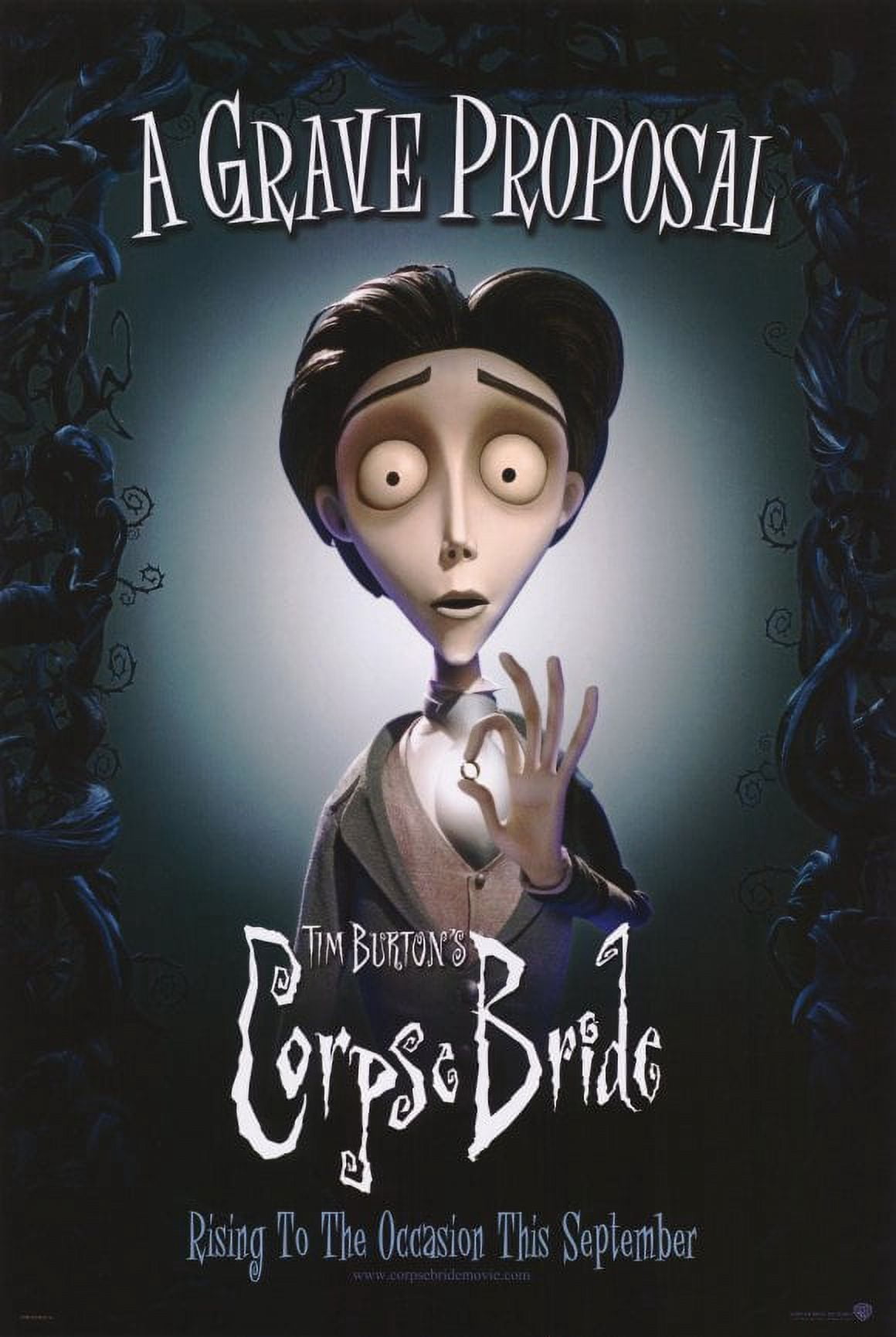Tim Burton's Corpse Bride Movie POSTER 11" x 17" Style C - Walmart.com