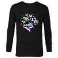 thumbnail image 1 of Tim Burton’s Nightmare Before Christmas I’ll Make You Scream - Long Sleeve T-Shirt for Men - Customized-Black, 1 of 5