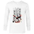thumbnail image 1 of Tim Burton’s Nightmare Before Christmas Lock Shock Barrel - Long Sleeve T-Shirt for Men - Customized-White, 1 of 5
