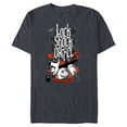 thumbnail image 1 of Tim Burton’s Nightmare Before Christmas Lock Shock Barrel - Short Sleeve Blended T-Shirt for Adults - Customized-Denim Snow Heather, 1 of 5