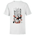 thumbnail image 1 of Tim Burton’s Nightmare Before Christmas Lock Shock Barrel - Short Sleeve T-Shirt for Kids - Customized-White, 1 of 5