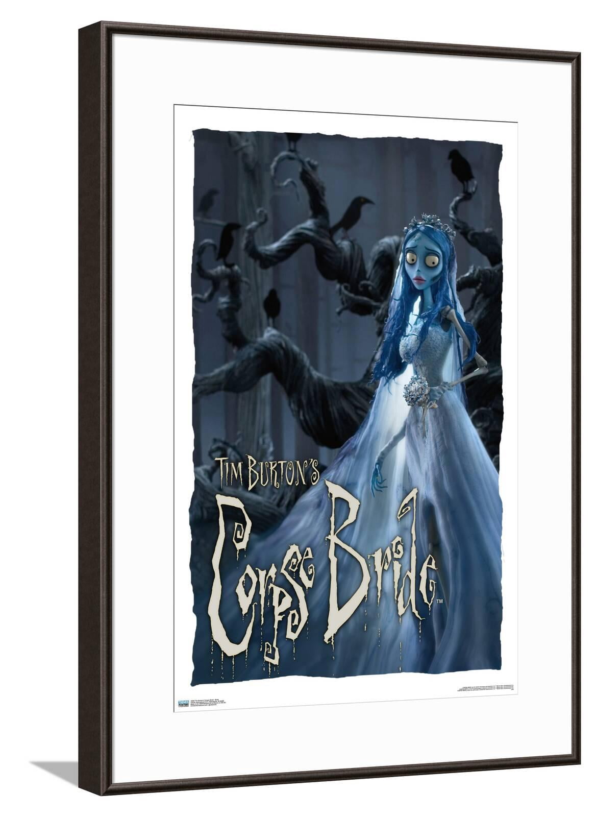Tim Burton's The Corpse Bride (2005) - Bride Canvas Wall Poster, 14.725 ...