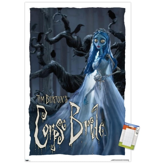 Tim Burton's The Corpse Bride - Bride Wall Poster, 22.375" x 34"