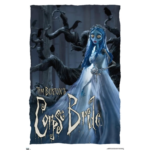 Tim Burton's The Corpse Bride - Bride Wall Poster, 22.375" x 34"