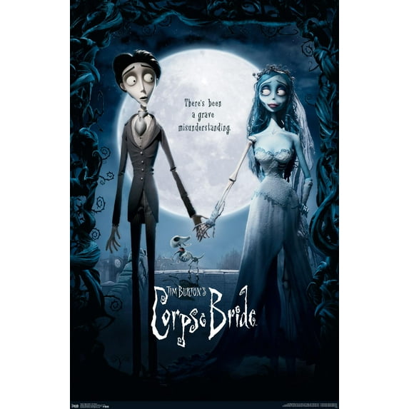 Tim Burton's The Corpse Bride (2005) - One Sheet Wall Poster, 22.375" x 34"