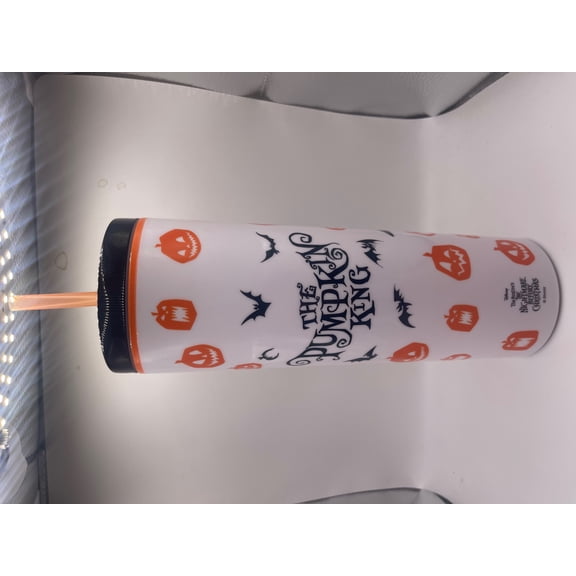 Tim Burton's The Nightmare Before Christmas Jack the Pumpkin King 22.5 oz Bravo Tumbler