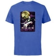 thumbnail image 1 of Tim Burton’s The Nightmare Before Christmas King of Fright - Short Sleeve Cotton T-Shirt for Adults - Customized-Royal Heather, 1 of 5