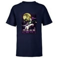 thumbnail image 1 of Tim Burton’s The Nightmare Before Christmas King of Fright - Short Sleeve T-Shirt for Kids - Customized-Navy, 1 of 5