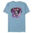 thumbnail image 1 of Tim Burton’s The Nightmare Before Christmas Love is Eternal - Short Sleeve Blended T-Shirt for Adults - Customized-Celadon Snow Heather, 1 of 5
