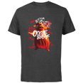 thumbnail image 1 of Tim Burton’s The Nightmare Before Christmas Oogie Boogie - Short Sleeve Cotton T-Shirt for Adults - Customized-Charcoal, 1 of 5