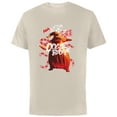 thumbnail image 1 of Tim Burton’s The Nightmare Before Christmas Oogie Boogie - Short Sleeve Cotton T-Shirt for Adults - Customized-Natural, 1 of 5