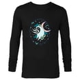 thumbnail image 1 of Tim Burton’s The Nightmare Before Christmas Zero Moonlight - Long Sleeve T-Shirt for Men - Customized-Black, 1 of 5
