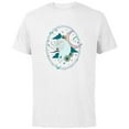 thumbnail image 1 of Tim Burton’s The Nightmare Before Christmas Zero Moonlight - Short Sleeve Cotton T-Shirt for Adults - Customized-White, 1 of 5